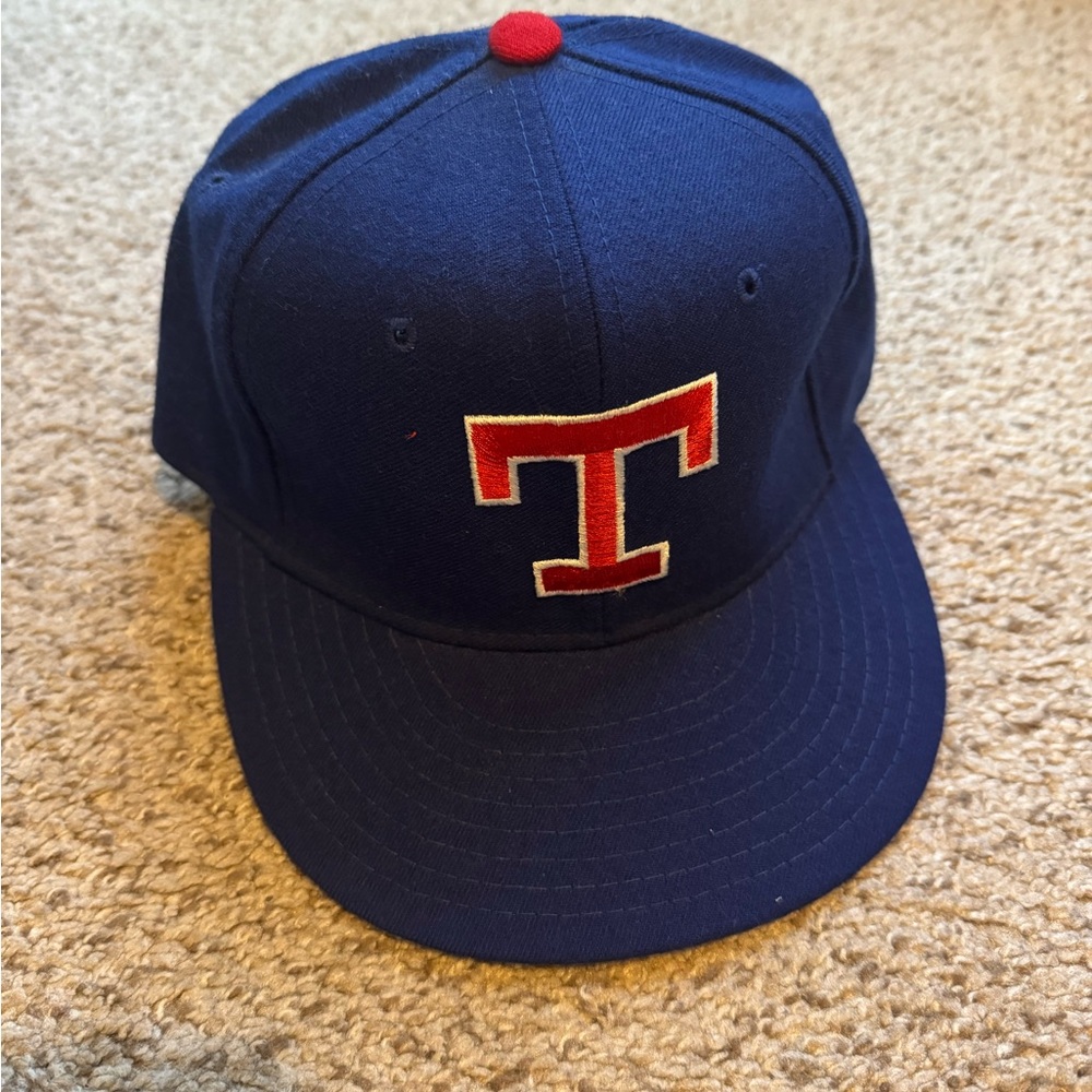 Vintage Texas Rangers New Era Hat 6-7/8